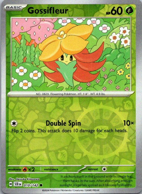 Gossifleur Common SV07: Stellar Crown 010/142 NM