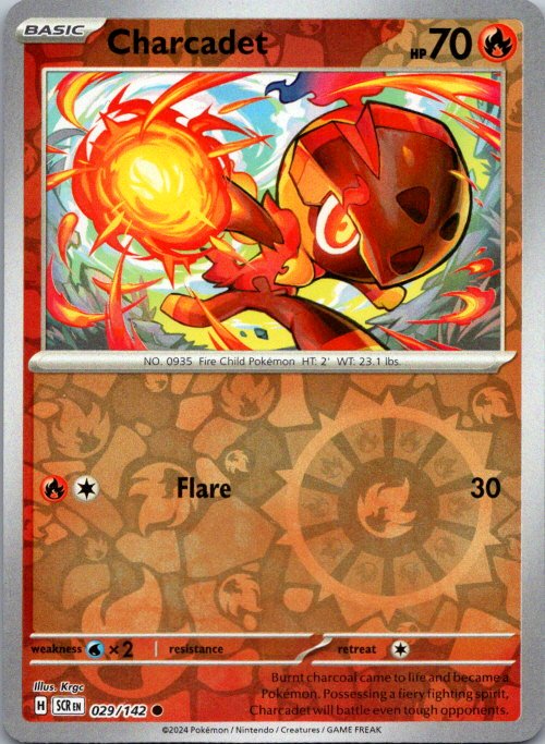 Charcadet Common SV07: Stellar Crown 029/142 NM