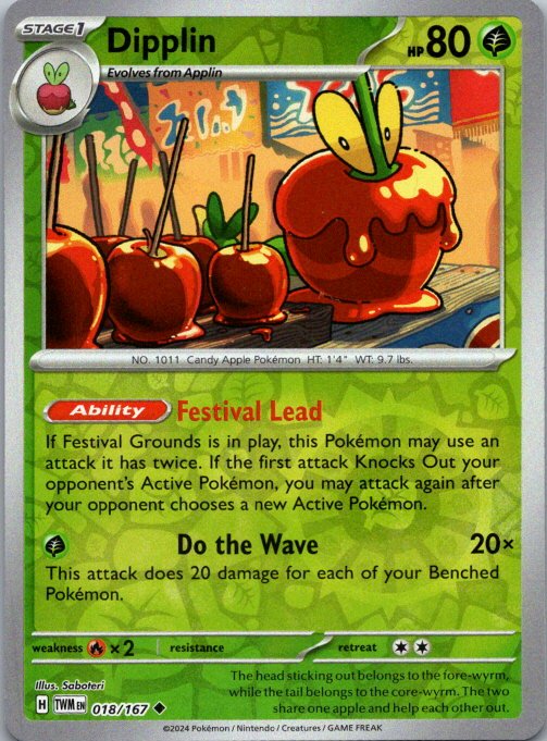 Dipplin Uncommon SV: Prismatic Evolutions 010/131 NM