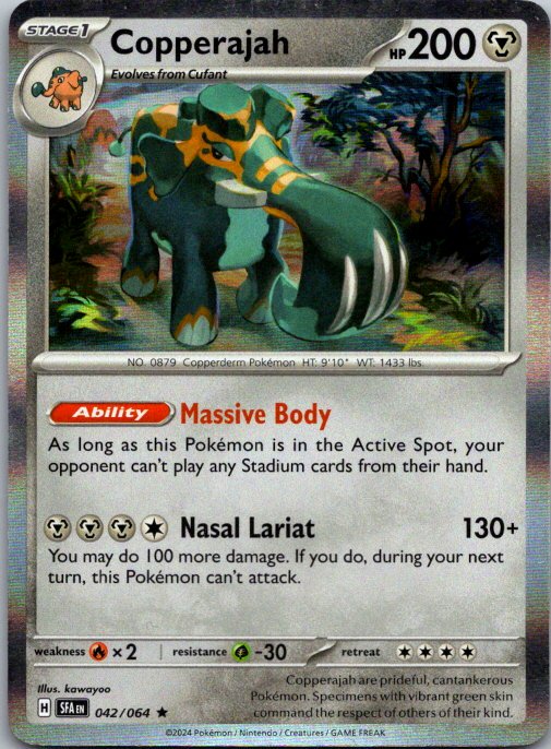 Copperajah Rare SV: Shrouded Fable 042/064 NM