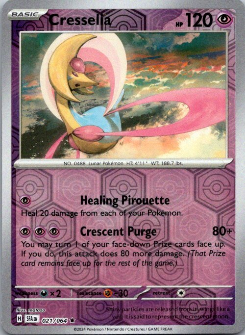 Cresselia Rare SV: Shrouded Fable 021/064 NM