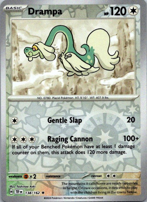 Drampa - Rare SV05: Temporal Forces 138/162 NM