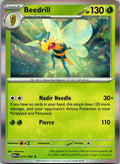 Beedrill Rare SV: Scarlet & Violet 151 015/165 NM
